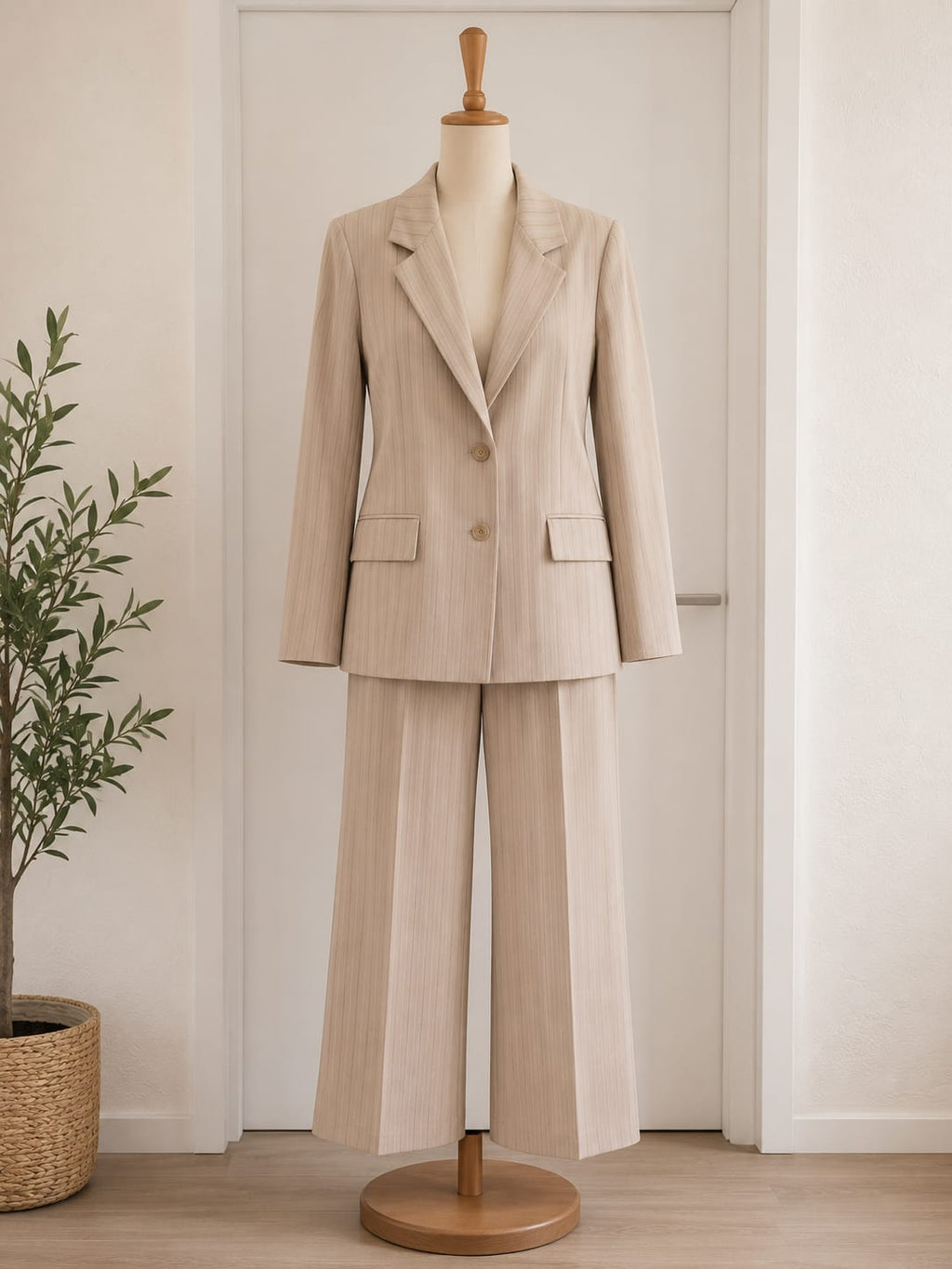 Ensemble Haut & Pantalon Large Fluide — Casual Chic
