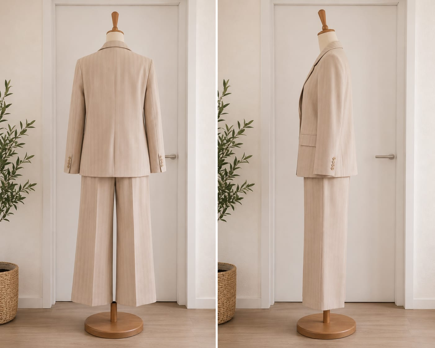 Ensemble Haut & Pantalon Large Fluide — Casual Chic