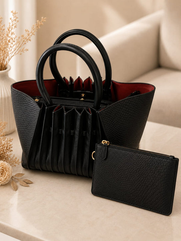 Sac Cabas Souple — Coloris Naturel & Finitions Dorées